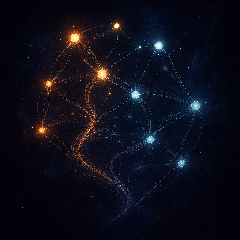 Strategic leadership meeting discussing AI transformation