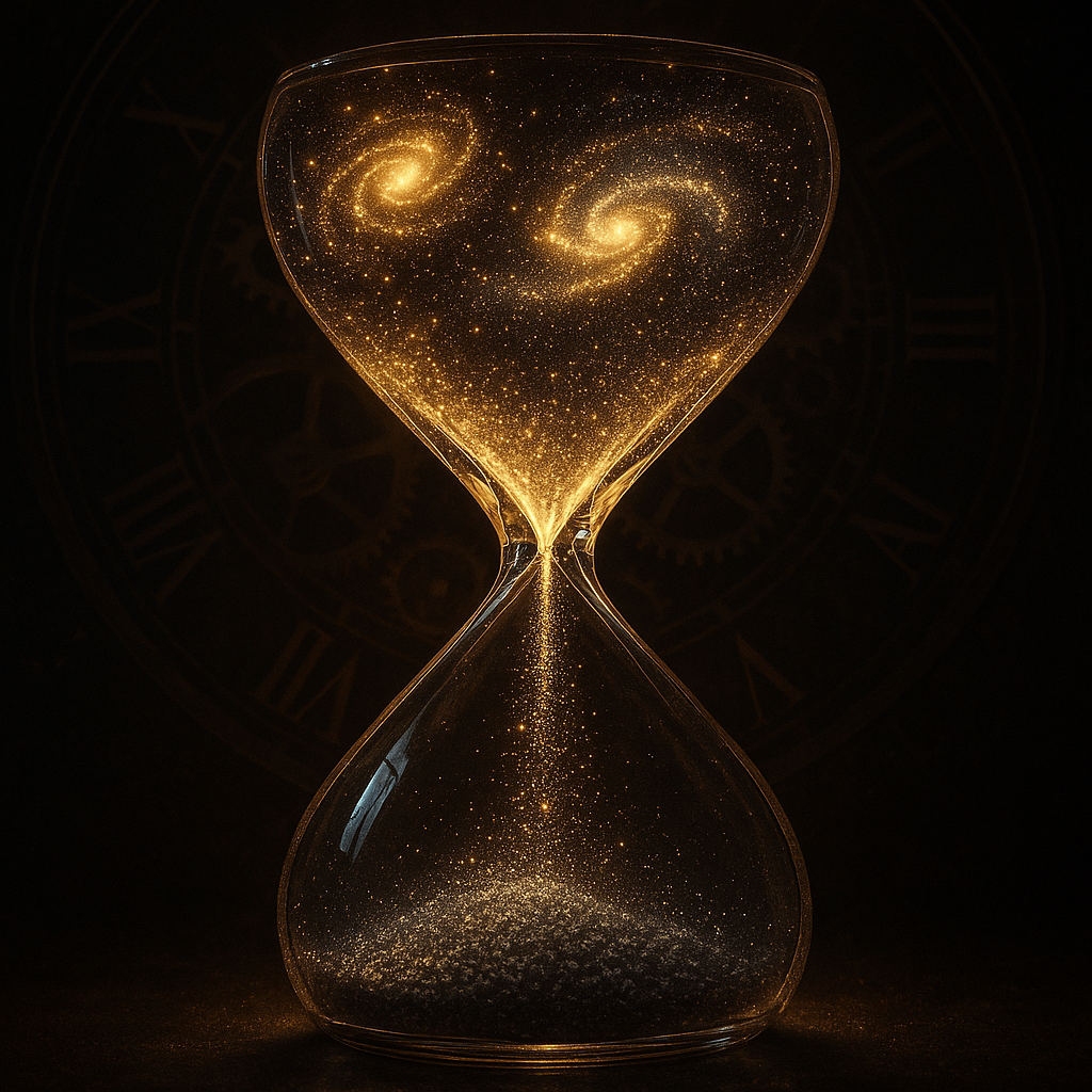 A ticking clock, symbolizing the urgency of AI adoption.